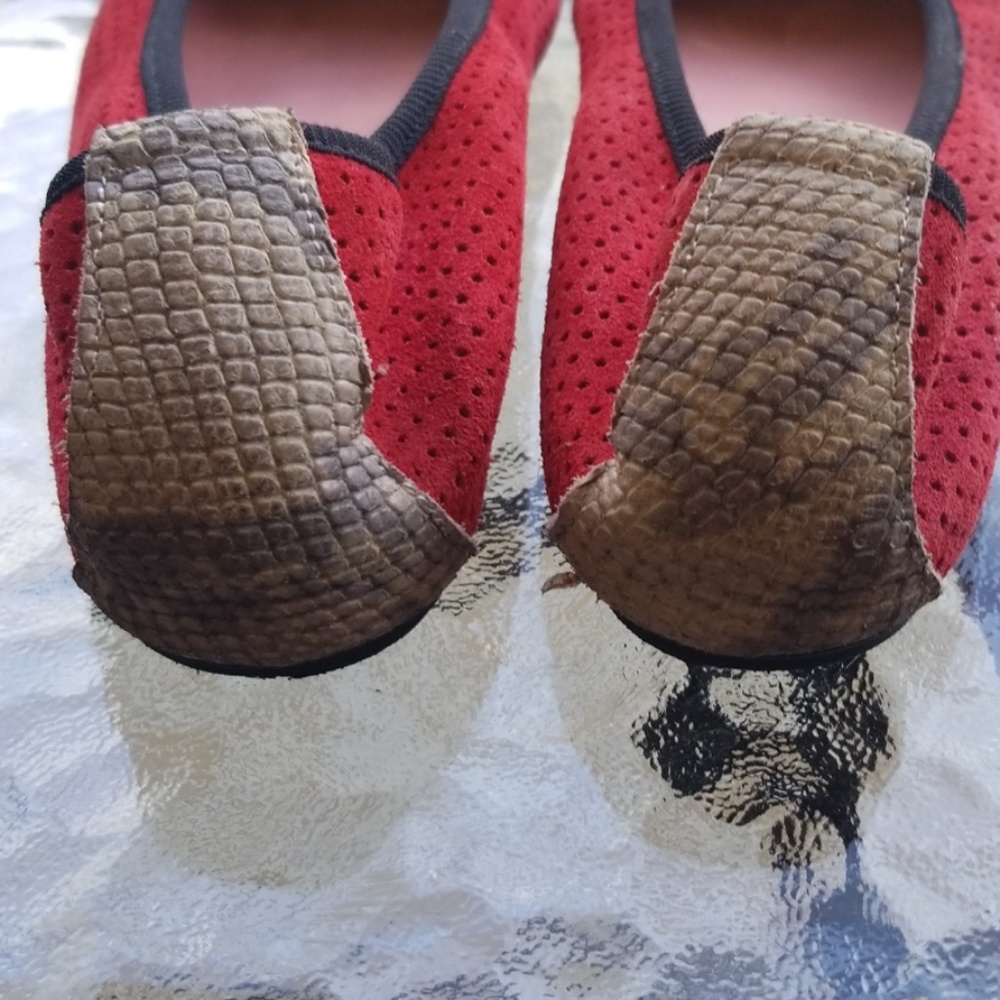 Custom leather flats - Picture 7 of 8